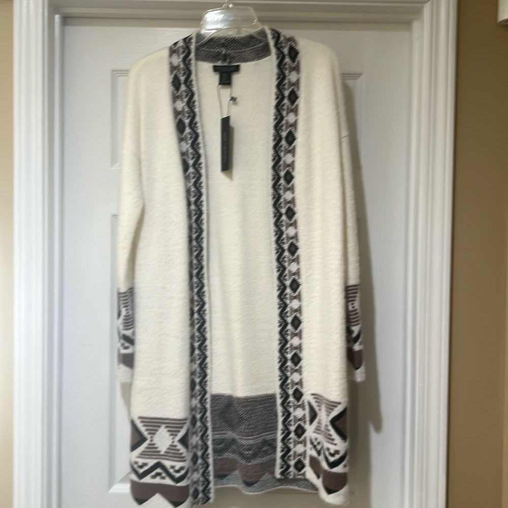 Aztec Print Cardigan